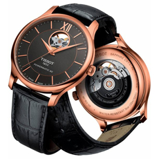 TISSOT T063.907.36.068.00 TRADITION POWERMATIC 80 OPEN HEART, фото 3 | Интернет-магазин оригинальных часов и аксессуаров