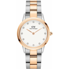 Daniel Wellington DW00100358 Iconic Link Lumine 32 RG/S White | Интернет-магазин оригинальных часов и аксессуаров