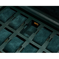 Шкатулка WOLF 792741 British Racing 10 PC Watch Box Green, фото 2 | Интернет-магазин оригинальных часов и аксессуаров