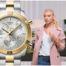 TISSOT T101.917.22.031.00 PR 100 SPORT CHIC CHRONOGRAPH, фото 3 | Интернет-магазин оригинальных часов и аксессуаров