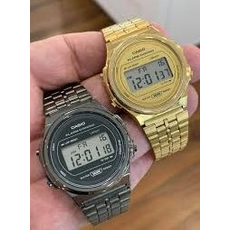 CASIO A171WEG-9AEF, Варіант кольору: Позолота, фото 2 | Интернет-магазин оригинальных часов и аксессуаров