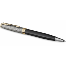 Шариковая ручка Parker 68-132 SONNET 17 Metal & Black, фото 2 | Интернет-магазин оригинальных часов и аксессуаров