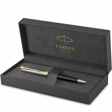 Шариковая ручка Parker 68-132 SONNET 17 Metal & Black, фото 5 | Интернет-магазин оригинальных часов и аксессуаров