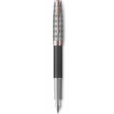 Пір'яна ручка Parker 68-211 SONNET 17 Metal & Grey | Интернет-магазин оригинальных часов и аксессуаров