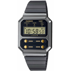 CASIO A100WEGG-1A2EF, Варіант кольору: Сірий | Интернет-магазин оригинальных часов и аксессуаров