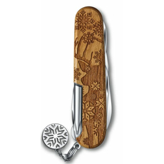 Складной нож Victorinox Vx14701.63E1 (1.14701.63E1) Super Tinker Wood Winter Magic Limited Edition 2022, фото 4 | Интернет-магазин оригинальных часов и аксессуаров