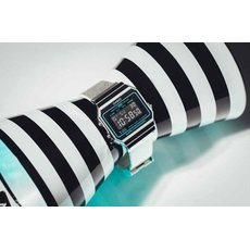 CASIO A700WEMS-1BEF, Вариации товара: Стальной/Бирюзовый, фото 2 | Интернет-магазин оригинальных часов и аксессуаров