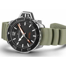 Hamilton H77455331 KHAKI NAVY FROGMAN AUTO, фото 3 | Интернет-магазин оригинальных часов и аксессуаров