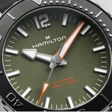 Hamilton H77455360 KHAKI NAVY FROGMAN AUTO, фото 4 | Интернет-магазин оригинальных часов и аксессуаров