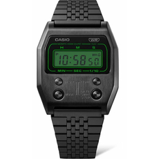 CASIO A1100B-1EF, Варіант кольору: Сталевий/Чорний, фото 2 | Интернет-магазин оригинальных часов и аксессуаров