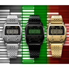 CASIO A1100D-1EF, Варіант кольору: Сталевий, фото 6 | Интернет-магазин оригинальных часов и аксессуаров