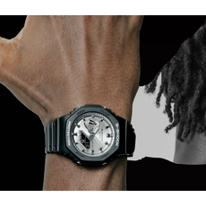 CASIO GA-2100SB-1AER, Варіант кольору: Сірий/Чорний, фото 8 | Интернет-магазин оригинальных часов и аксессуаров