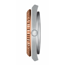 TISSOT T931.407.41.041.00 PRX POWERMATIC 80 STEEL & 18K GOLD BEZEL, фото 2 | Интернет-магазин оригинальных часов и аксессуаров