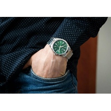 CASIO MTP-1302PD-3AVEF, Вариации товара: Стальной/Зеленый, фото 2 | Интернет-магазин оригинальных часов и аксессуаров