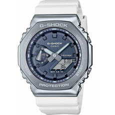 CASIO GM-2100WS-7AER, Варіант кольору: Сталевий/Білий | Интернет-магазин оригинальных часов и аксессуаров