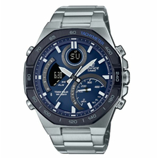CASIO ECB-950DB-2AEF, Вариации товара: Стальной/Синий | Интернет-магазин оригинальных часов и аксессуаров