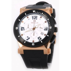 Seculus 4496.2.503 white, ss-rose ipb, silicon | Интернет-магазин оригинальных часов и аксессуаров