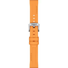 Tissot T852.047.452 orange silicone strap lugs 18 mm | Интернет-магазин оригинальных часов и аксессуаров