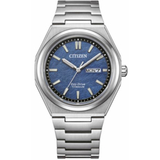 CITIZEN AW0130-85LE ZENSHIN SUPER TITANIUM ECO-DRIVE, Варіант кольору:  Синій | Интернет-магазин оригинальных часов и аксессуаров