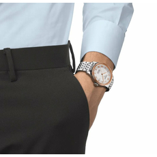 TISSOT T932.408.41.033.00 LE LOCLE STEEL & 18K GOLD BEZEL COSC CERTIFIED CHRONOMETER, фото 6 | Интернет-магазин оригинальных часов и аксессуаров