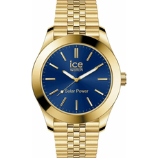 ICE-WATCH DK-023798 ICE steel solar Gold Blue | Интернет-магазин оригинальных часов и аксессуаров