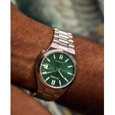 CITIZEN NJ0200-50X Tsuyosa 37мм, Вариации товара: Стальной/Зеленый, фото 5 | Интернет-магазин оригинальных часов и аксессуаров