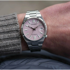 CITIZEN NJ0200-50Z Tsuyosa 37мм, Варіант кольору: Рожевий, фото 6 | Интернет-магазин оригинальных часов и аксессуаров