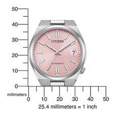 CITIZEN NJ0200-50Z Tsuyosa 37мм, Варіант кольору: Рожевий, фото 9 | Интернет-магазин оригинальных часов и аксессуаров