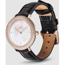 Daniel Wellington DW00100827 Crystalline Bezel Black Croc Rose Gold, фото 2 | Интернет-магазин оригинальных часов и аксессуаров