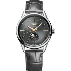 Longines L4.815.4.52.2 Flagship Heritage Moonphase | Интернет-магазин оригинальных часов и аксессуаров