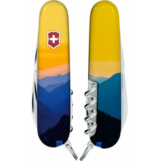 Складной нож Victorinox CAMPER UKRAINE Горный пейзаж Vx13613.7_T3190pw (1.3613.7_T3190pw), фото 2 | Интернет-магазин оригинальных часов и аксессуаров