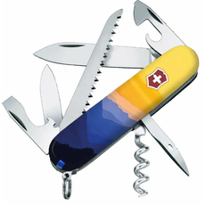 Складной нож Victorinox CAMPER UKRAINE Горный пейзаж Vx13613.7_T3190pw (1.3613.7_T3190pw) | Интернет-магазин оригинальных часов и аксессуаров