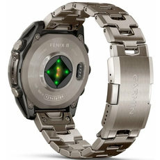 Garmin 010-02904-40 fenix 8 47mm AMOLED Sapphire Titanium with Vented titanium bracelet, фото 5 | Интернет-магазин оригинальных часов и аксессуаров