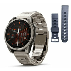 Garmin 010-02904-40 fenix 8 47mm AMOLED Sapphire Titanium with Vented titanium bracelet, фото 8 | Интернет-магазин оригинальных часов и аксессуаров