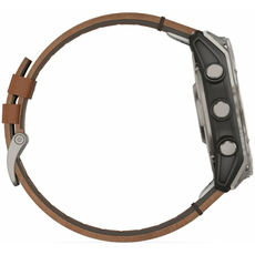 Garmin 010-02905-40 Fenix 8 Amoled 51 мм Sapphire Titanium with Chestnut Leather Band, фото 7 | Интернет-магазин оригинальных часов и аксессуаров