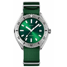 DOXA 796.10.131.26-N SUB 200 SEA EMERALD SUNRAY STAINLESS STEEL BEZEL | Интернет-магазин оригинальных часов и аксессуаров