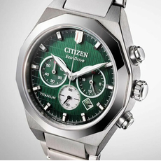 CITIZEN CA4691-59X, Варіант кольору: Сталевий/Зелений, фото 2 | Интернет-магазин оригинальных часов и аксессуаров