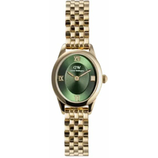 Daniel Wellington DW00100804 Ophelia Mini Emerald Gold | Интернет-магазин оригинальных часов и аксессуаров