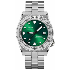 DOXA 862.10.131.10 SUB 600T SEA EMERALD STAINLESS STEEL BEZEL | Интернет-магазин оригинальных часов и аксессуаров
