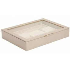 Шкатулка WOLF 392421 Sophia Jewelry Box with window Mink | Интернет-магазин оригинальных часов и аксессуаров