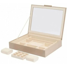 Шкатулка WOLF 392421 Sophia Jewelry Box with window Mink, фото 4 | Интернет-магазин оригинальных часов и аксессуаров