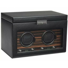 Шкатулка WOLF 457256 Roadster Double Winder with Storage Black, фото 3 | Интернет-магазин оригинальных часов и аксессуаров