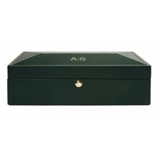 Шкатулка WOLF 708041 Analog Shift 10pc Watch Box Green | Интернет-магазин оригинальных часов и аксессуаров