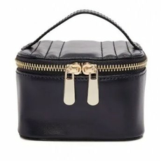 Шкатулка WOLF 766517 Maria Zip Jewelry Cube - Navy, фото 2 | Интернет-магазин оригинальных часов и аксессуаров