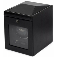Шкатулка WOLF 793102 British Racing Single Watch Winder No Storage Black, фото 4 | Интернет-магазин оригинальных часов и аксессуаров