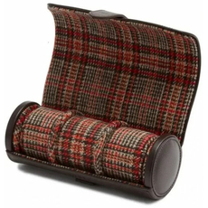 Шкатулка WOLF 800685 WM Brown Watch Roll with Cigar Case Brown, фото 2 | Интернет-магазин оригинальных часов и аксессуаров