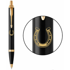 Ручка шариковая Parker IM DESIGN Black GT BP Подкова на счастье 22032_R107y | Интернет-магазин оригинальных часов и аксессуаров