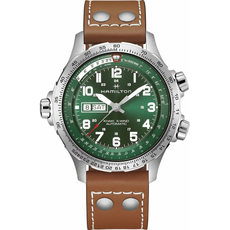 Hamilton H77735560 Khaki Aviation X-Wind Day Date Auto | Интернет-магазин оригинальных часов и аксессуаров
