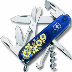 Складной нож Victorinox Climber UKRAINE Vx13703.T2_T1050u (1.3703.T2_T1050u) | Интернет-магазин оригинальных часов и аксессуаров