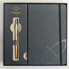 Набір Parker JOTTER XL Matt Gold CT BP 13-432b24 (кулькова ручка + блокнот Parker), фото 2 | Интернет-магазин оригинальных часов и аксессуаров